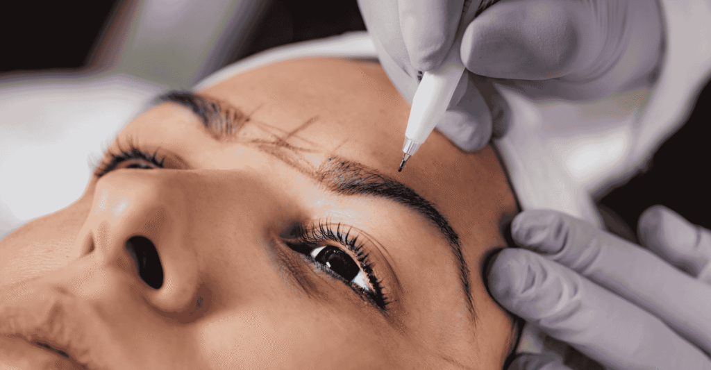 Eyebrow Microblading