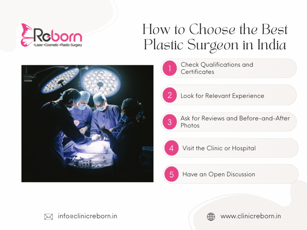 Best plastic surgeon in India