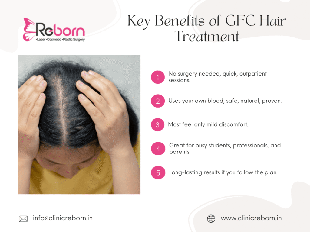 GFC Hair Treatment Key Benefits