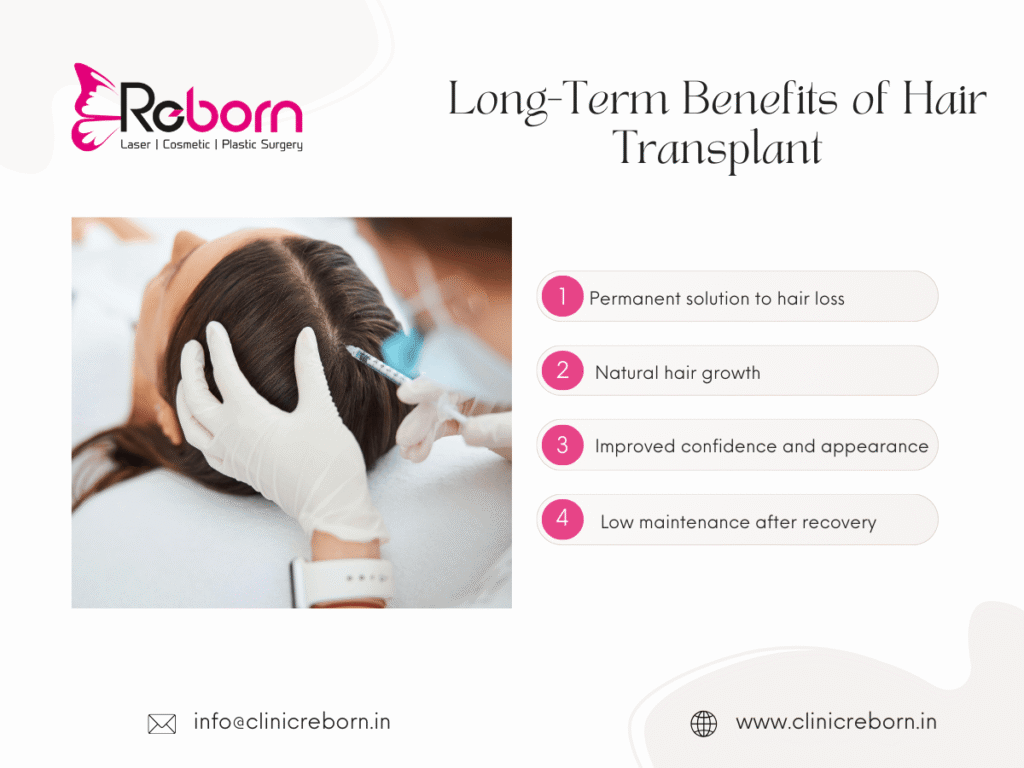 Long-Term Benefits of Hair Transplant