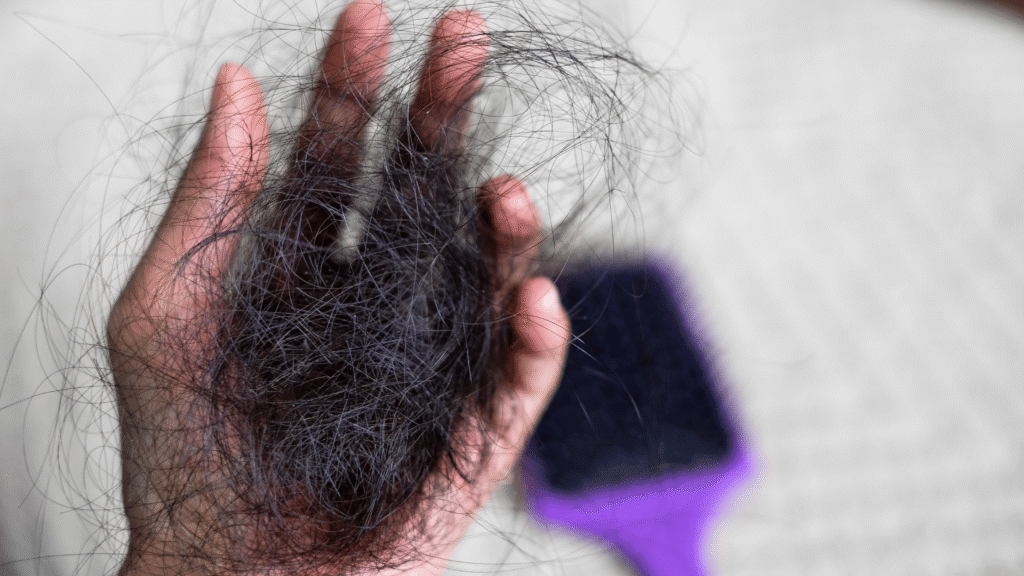 hair fall in rainy season