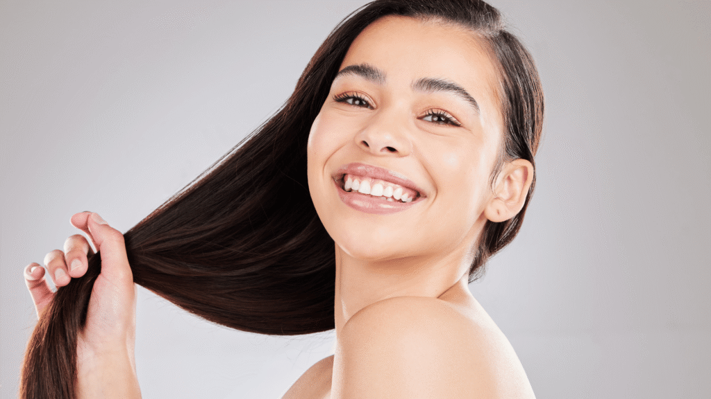 healthy scalp and healthy hair