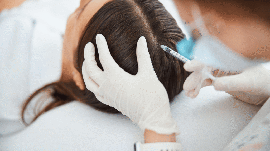 exosomes hair treatment at clinic reborn zirakpur
